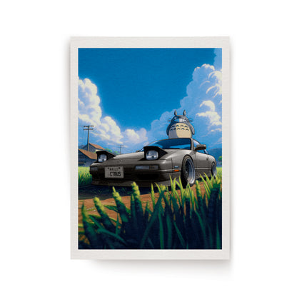 Ghibli x JDM Cars Prints